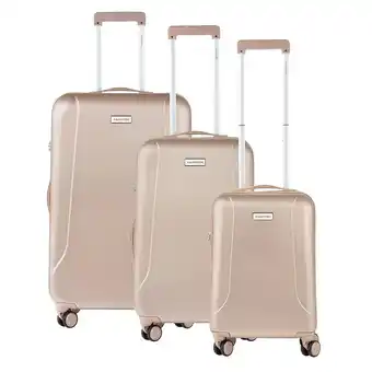 ANWB Carryon Skyhopper koffer / 85 L Champagne aanbieding