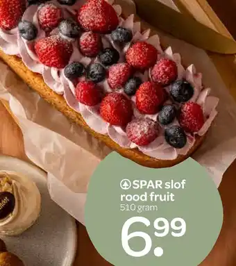 Spar Slof rood fruit 510g aanbieding