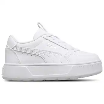 Foot Locker Puma Karmen Rebelle Unisex Schoenen - Wit - Maat: 28 - Leer - Foot Locker aanbieding