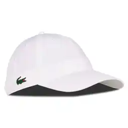 Foot Locker Lacoste Lightweight Cap Unisex Petten - Wit - Maat: 39 - 42 - Katoen - Foot Locker aanbieding