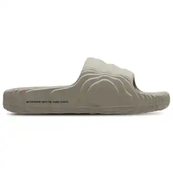 Foot Locker Adidas adilette Dames Schoenen - Bruin - Maat: 36 - Plastic - Foot Locker aanbieding