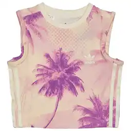 Foot Locker Adidas Aop Palm Unisex Vesten - Roze - Maat: 147 - 152 CM - Katoen Jersey - Foot Locker aanbieding