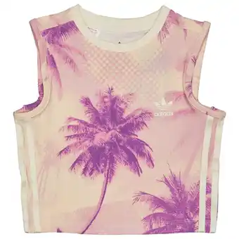 Foot Locker Adidas Aop Palm Unisex Vesten - Roze - Maat: 147 - 152 CM - Katoen Jersey - Foot Locker aanbieding