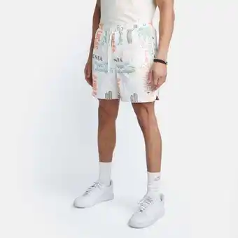 Foot Locker LCKR Retro Sunnyside Heren Korte Broeken - Multi - Maat: M - Poly Woven - Foot Locker aanbieding