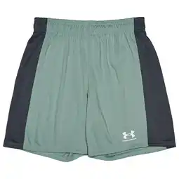 Foot Locker Under Armour Ch. Knit Unisex Korte Broeken - Groen - Maat: 137 - 149 CM - Poly Woven - Foot Locker aanbieding