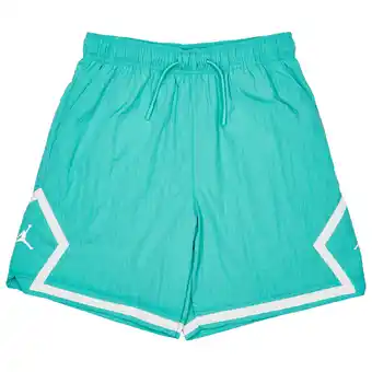 Foot Locker Jordan Poolside Woven Diamond Unisex Badmode - Teal - Maat: 128 - 137 CM - Poly Woven - Foot Locker aanbieding