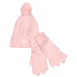 Foot Locker New Era Kids Beanie Set Unisex Winter mutzen - Roze - Maat: One Size - Wol - Foot Locker aanbieding