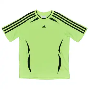 Foot Locker Adidas Teamgeist Unisex T-shirts - Groen - Maat: 129 - 134 CM - Poly Jersey - Foot Locker aanbieding