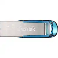 Conrad SanDisk Ultra Flair USB-stick Retail 128 GB Blauw SDCZ73-128G-G46B USB-A 3.2 Gen 1 aanbieding