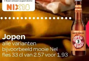 Spar Jopen aanbieding