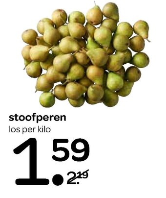 Spar Stoofperen aanbieding