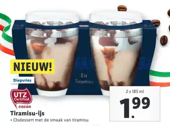 Lidl Tiramisu-ijs aanbieding