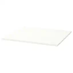 IKEA Trotten wit rechthoekig tafelblad met glad melamine oppervlak en kunststof rand aanbieding
