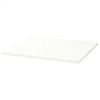 IKEA Trotten wit rechthoekig tafelblad met glad melamine oppervlak en kunststof rand aanbieding