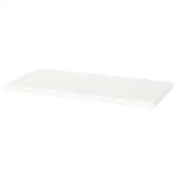 IKEA Wit linnmon tafelblad, rechthoekig, vlak, gemaakt van hardboard met acrylverf aanbieding