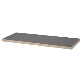 IKEA Lagkapten plank, grijs, rechthoekig, houten materiaal, eenvoudig ontwerp, minimalistische stijl aanbieding