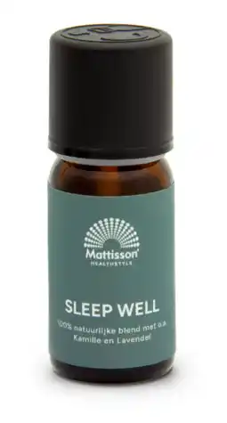De Online Drogist Mattisson HealthStyle Sleep Well Etherische Olie 10ML aanbieding