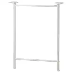 IKEA SpÄnd tafelonderstel, wit, metaal, rechthoekig, verstelbaar aanbieding