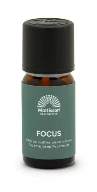 De Online Drogist Mattisson HealthStyle Focus Etherische Olie 10ML aanbieding