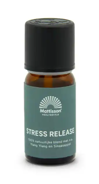 De Online Drogist Mattisson HealthStyle Stress Release Etherische Olie 10ML aanbieding