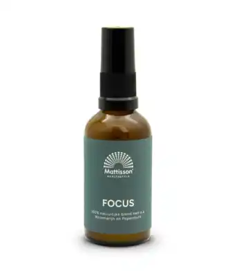 De Online Drogist Mattisson HealthStyle Roomspray Focus 50ML aanbieding