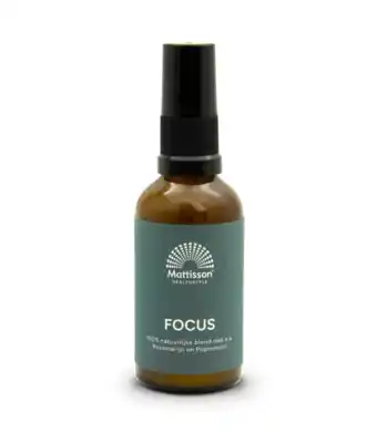De Online Drogist Mattisson HealthStyle Roomspray Focus 50ML aanbieding
