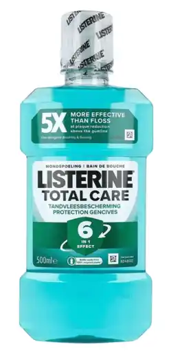 De Online Drogist Listerine Total Care Tandvleesbescherming Mondspoeling 500ML aanbieding
