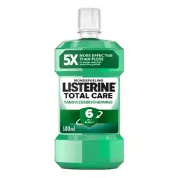 De Online Drogist Listerine Total Care Tandvleesbescherming Mondspoeling 500ML aanbieding