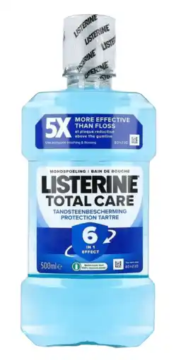 De Online Drogist Listerine Total Care Tandsteenbescherming Mondspoeling 500ML aanbieding