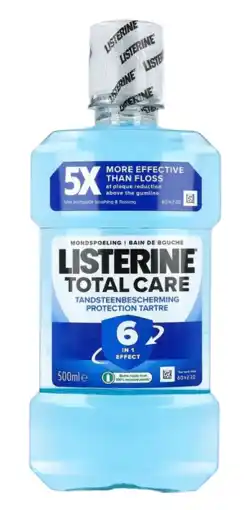 De Online Drogist Listerine Total Care Tandsteenbescherming Mondspoeling 500ML aanbieding