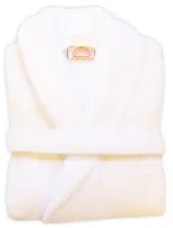 De Online Drogist Mattisson HealthStyle Bio Katoen Badjas Maat S 1ST aanbieding