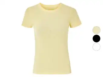 Lidl esmara Geribd dames T-shirt aanbieding