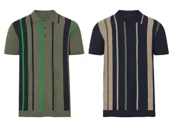 Lidl esmara Gebreid heren poloshirt aanbieding