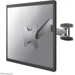 Bol.com Neomounts WL70-550BL12 TV/monitor muurbeugel - full motion - 23-42 - 5-30 kg - gasveer - zwart aanbieding
