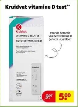 Kruidvat Kruidvat vitamine D test aanbieding