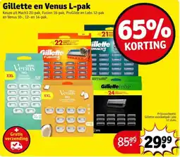 Kruidvat Gillette en Venus L-pak aanbieding