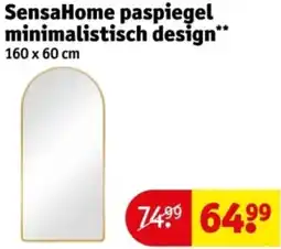 Kruidvat SensaHome paspiegel minimalistisch design aanbieding