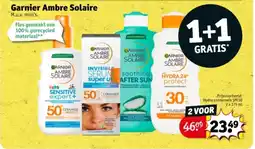 Kruidvat Garnier Ambre Solaire aanbieding