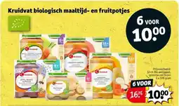 Kruidvat Kruidvat biologisch maaltijd en fruitpotjes aanbieding