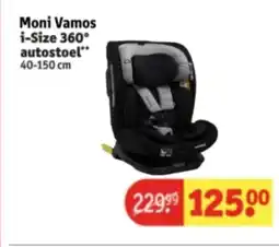 Kruidvat Moni Vamos i-Size 360° autostoel aanbieding