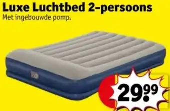 Kruidvat Luxe Luchtbed 2-persoons aanbieding
