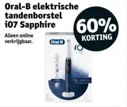 Kruidvat Oral B elektrische tandenborstel i07 Sapphire aanbieding
