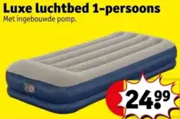 Kruidvat Luxe luchtbed 1-persoons aanbieding