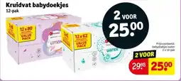 Kruidvat Kruidvat babydoekjes aanbieding