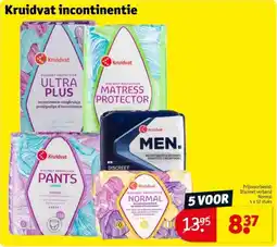 Kruidvat Kruidvat incontinentie aanbieding