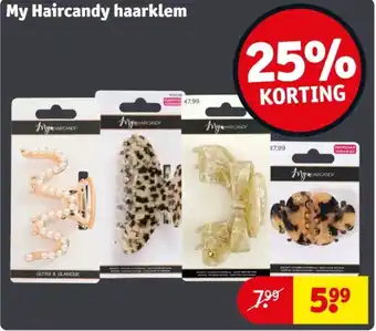 Kruidvat My Haircandy haarklem aanbieding