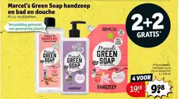 Kruidvat Marcel's Green Soap handzeep en bad en douche aanbieding