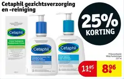 Kruidvat Cetaphil gezichtsverzorging en reiniging aanbieding
