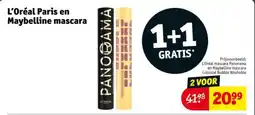 Kruidvat L'Oréal Paris en Maybelline mascara aanbieding