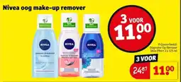 Kruidvat Nivea oog make-up remover aanbieding